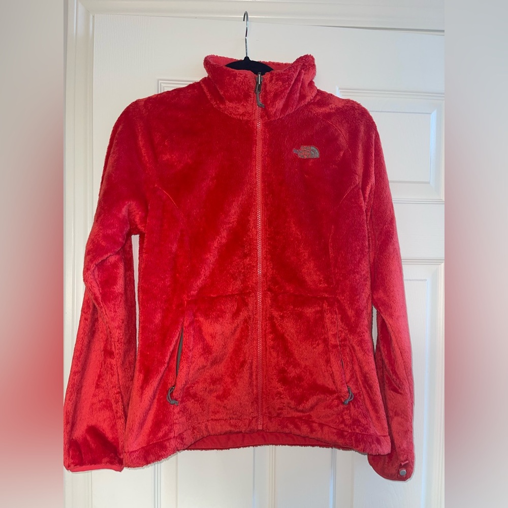 The North Face Vibrant Red Fleece Jacket